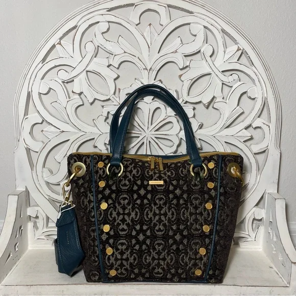 SOLD Hammitt Los Angeles Medium Daniel Satchel Antique Atelier Vintage Tapestry - Picture 6 of 7